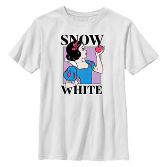 Disney's Snow White Apple Portrait Boys 6-20 Graphic Tee