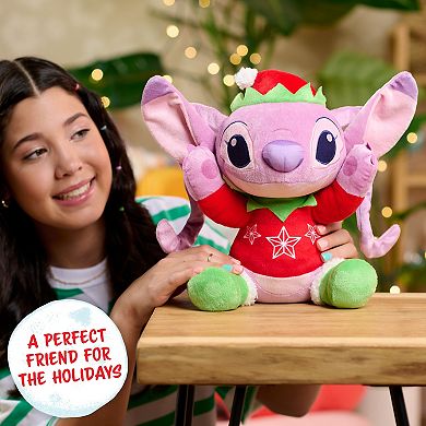 Just Play Disney’s Lilo & Stitch Angel Large Holiday Plush Toy
