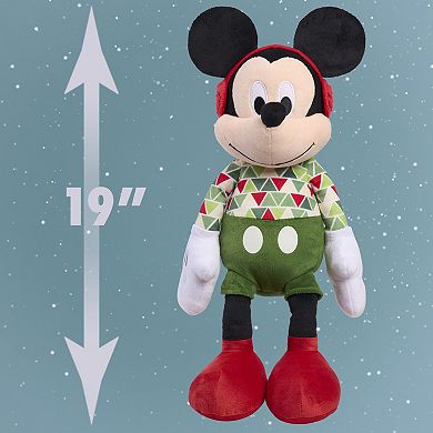 Just Play Disney's Holiday Large Mickey Plush Toy