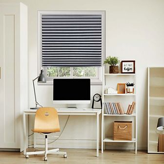 Sonoma Goods For Life® No Tool Blackout Fabric Pleated Shade 4 Pack