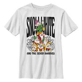 Disney's Snow White And The Seven Dwarfs Pyramid Boys 6-20 Graphic Tee