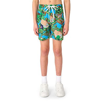 Kids 10-16 OppoSuits Minecraft 2-pc. Short Sleeve Shirt & Shorts Set