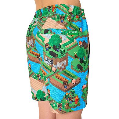 Kids 10-16 OppoSuits Minecraft 2-pc. Short Sleeve Shirt & Shorts Set