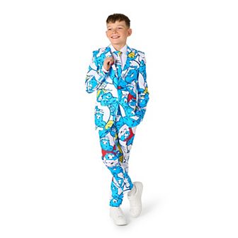 Boys 2-16 OppoSuits 3 pc Smurfs Suit Set