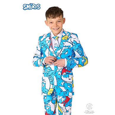 Boys 2-16 OppoSuits 3-Piece Smurfs Suit Set