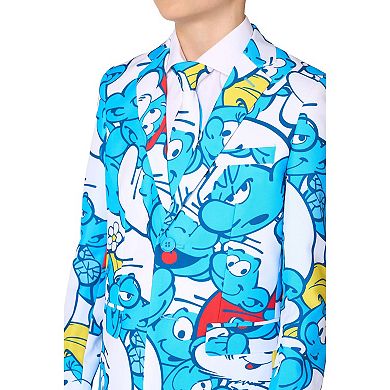 Boys 2-16 OppoSuits 3-Piece Smurfs Suit Set