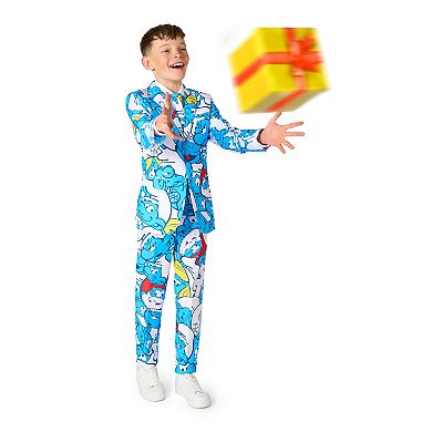 Boys 2-16 OppoSuits 3-Piece Smurfs Suit Set