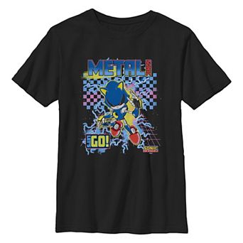 Boys 6-20 Sonic the Hedgehog Metal Sonic Let's Go Graphic Tee