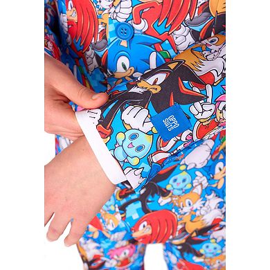 Boys 2-16 OppoSuits 3-Piece Sonic The Hedgehog Suit Set