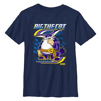 Boys 6-20 Sonic the Hedgehog Big The Cat Graphic Tee