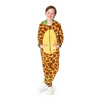 Kids 4-16 OppoSuits Giraffe Costume Jumper Pajamas