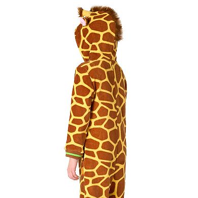 Kids 4-16 OppoSuits Giraffe Costume Jumper Pajamas