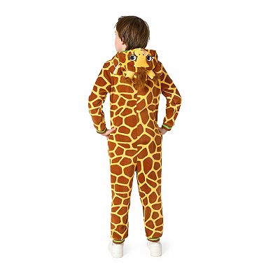 Kids 4-16 OppoSuits Giraffe Costume Jumper Pajamas