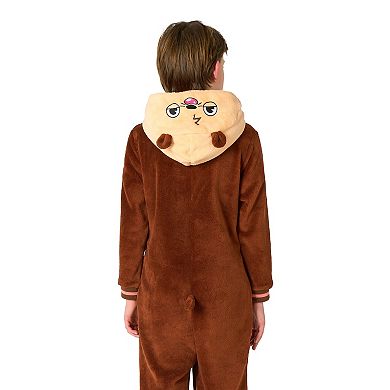Kids 4-16 OppoSuits Otter Costume Bodysuit Pajamas