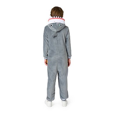 Kids 4-16 OppoSuits Shark Costume Jumper Pajamas