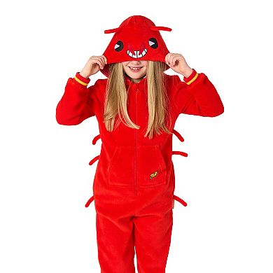 Kids 4-16 OppoSuits Lobster Costume Bodysuit