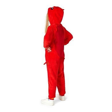 Kids 4-16 OppoSuits Lobster Costume Bodysuit