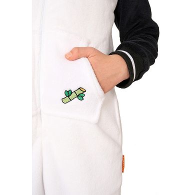 Kids 4-16 OppoSuits Panda Costume Outfit Union Suit