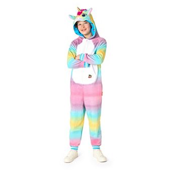 Kids 4-16 OppoSuits Unicorn Costume Outfit Jumper Pajamas