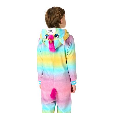 Kids 4-16 OppoSuits Unicorn Costume Outfit Jumper Pajamas