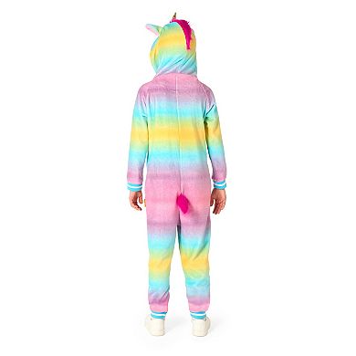 Kids 4-16 OppoSuits Unicorn Costume Outfit Jumper Pajamas