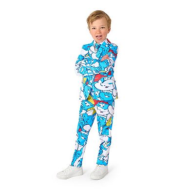 Boys 2-16 OppoSuits 3-Piece Smurfs Color Suit Set