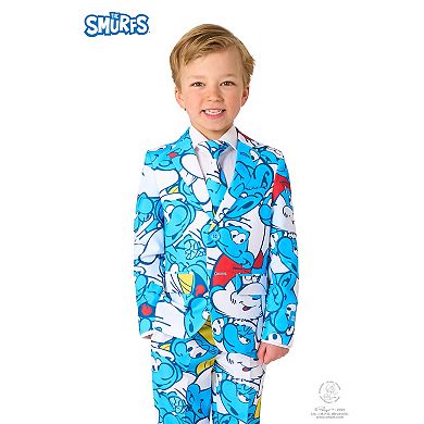 Boys 2-16 OppoSuits 3-Piece Smurfs Color Suit Set