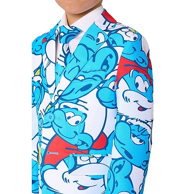 Boys 2-16 OppoSuits 3-Piece Smurfs Color Suit Set