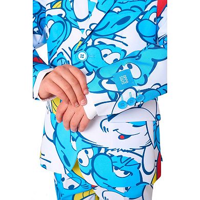Boys 2-16 OppoSuits 3-Piece Smurfs Color Suit Set