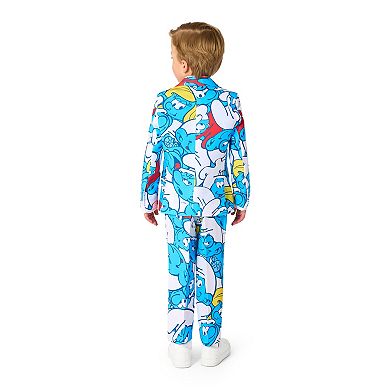Boys 2-16 OppoSuits 3-Piece Smurfs Color Suit Set