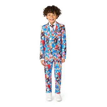 Boys 2-16 OppoSuits 3 pc Sonic The Hedgehog Suit Set