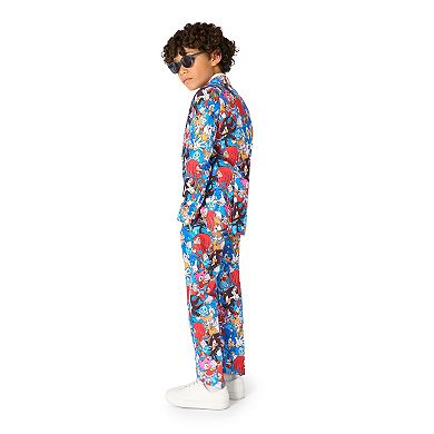 Boys 2-16 OppoSuits 3-Piece Sonic The Hedgehog Suit Set
