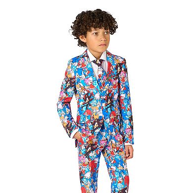 Boys 2-16 OppoSuits 3-Piece Sonic The Hedgehog Suit Set