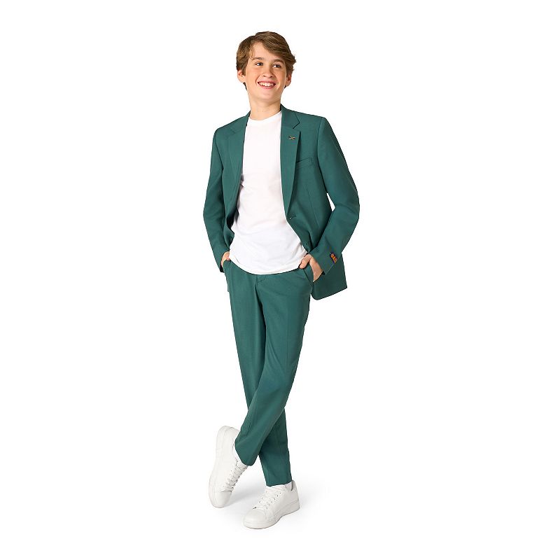 Boys 10-16 OppoSuits 2-Piece Suit Casual Outfit, Boy's, Size: 12, Green