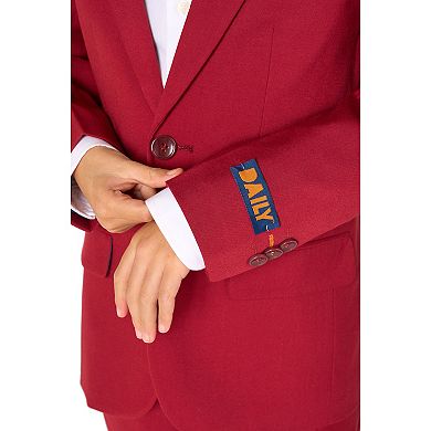 Boys 2-8 OppoSuits Daily Burgundy 2-Piece Suit Set