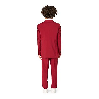 Boys 2-8 OppoSuits Daily Burgundy 2-Piece Suit Set