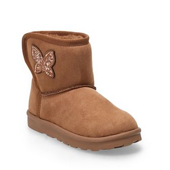 Sonoma Goods For Life® Promo Faux Fur Girls Ankle Boots