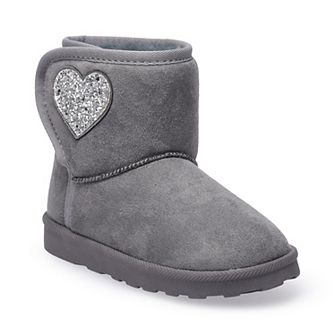 Sonoma Goods For Life® Promo Faux Fur Girls Ankle Boots