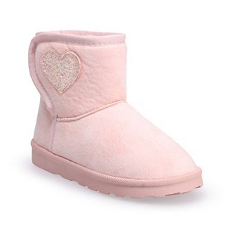 Sonoma Goods For Life® Promo Faux Fur Girls Ankle Boots