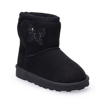 Jumping Beans® Munchie Toddler Girls Pull-On Faux Fur Boots