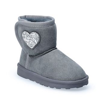 Jumping Beans® Munchie Toddler Girls Pull-On Faux Fur Boots