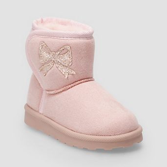 Jumping Beans® Munchie Toddler Girls Pull-On Faux Fur Boots