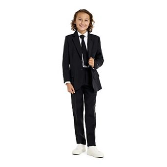 Boys 6-16 OppoSuits 3 pc Black Suitmeister Suit Set