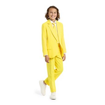Boys 6-16 OppoSuits Suitmeister 3 pc Yellow Suit Set