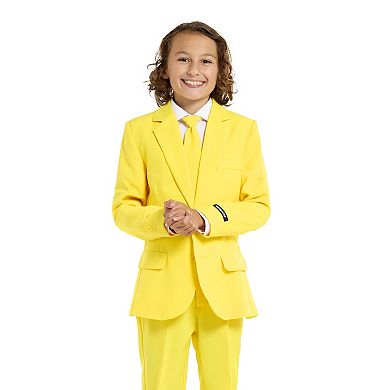 Boys 6-16 OppoSuits Suitmeister 3-Piece Yellow Suit Set