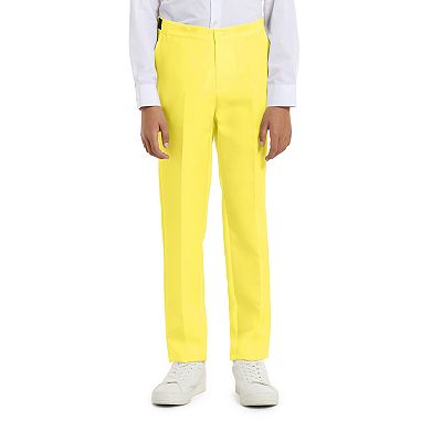 Boys 6-16 OppoSuits Suitmeister 3-Piece Yellow Suit Set