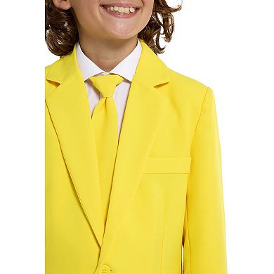 Boys 6-16 OppoSuits Suitmeister 3-Piece Yellow Suit Set