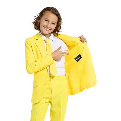 Boys 6-16 OppoSuits Suitmeister 3-Piece Yellow Suit Set