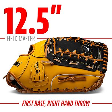 Franklin Sports First Base Field Master 12.5-in. Right Hand Throw Baseball and Softball Glove