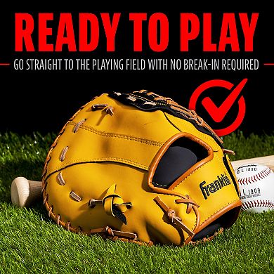 Franklin Sports First Base Field Master 12.5-in. Right Hand Throw Baseball and Softball Glove